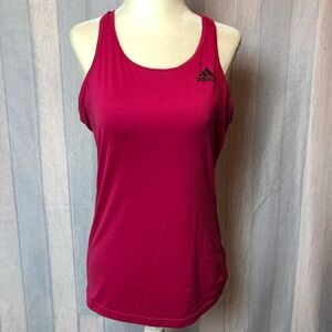 ADIDAS Athletic CLIMALITE Running Pink Racerback